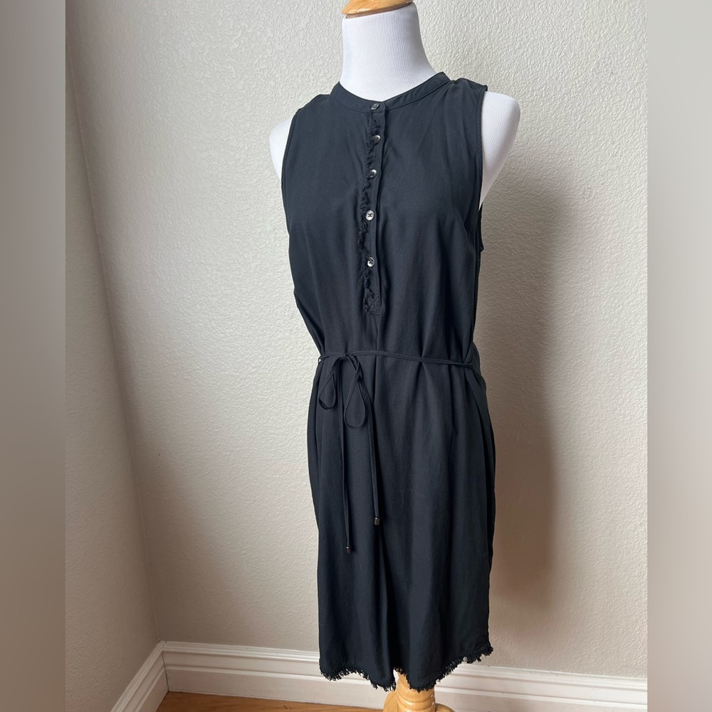 Splendid Black Sleeveless Dress, M
